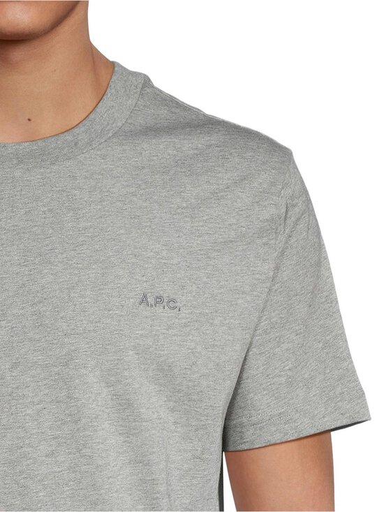 A.P.C - Standarta T-krekls - PLA HEATHER GREY | Stockmann - photo 4