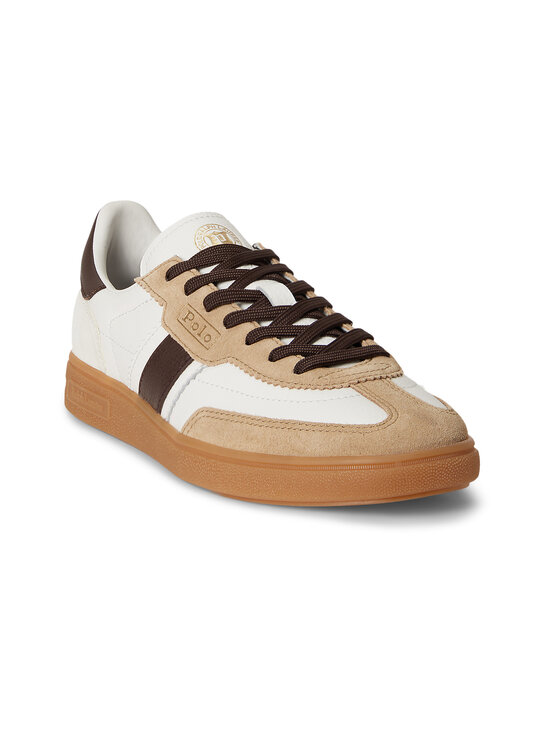 Polo Ralph Lauren - Bedford-tennarit - DECKWASH WHITE/CLASSIC CAMEL | Stockmann - photo 2