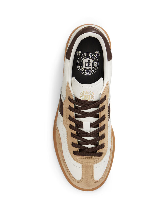 Polo Ralph Lauren - Bedford-tennarit - DECKWASH WHITE/CLASSIC CAMEL | Stockmann - photo 4