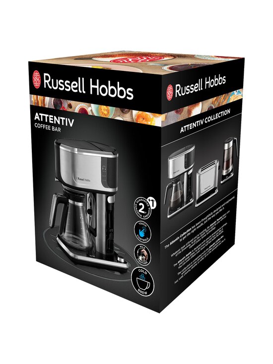 Russell Hobbs - Attentiv Coffee Bar -yhdistelmäkahvinkeitin - STEEL - photo 7 Russell Hobbs - Attentiv Coffee Bar -yhdistelmäkahvinkeitin - STEEL | Stockmann - photo 7