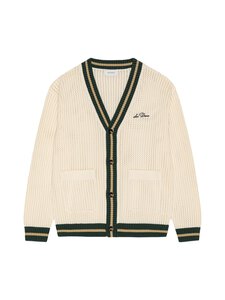Les Deux - Lace Knitted -neuletakki - 211 EGGNOG WHITE | Stockmann