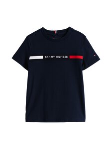 Tommy Hilfiger - Flag Rib Insert krekls - C1G DARK NIGHT NAVY | Stockmann