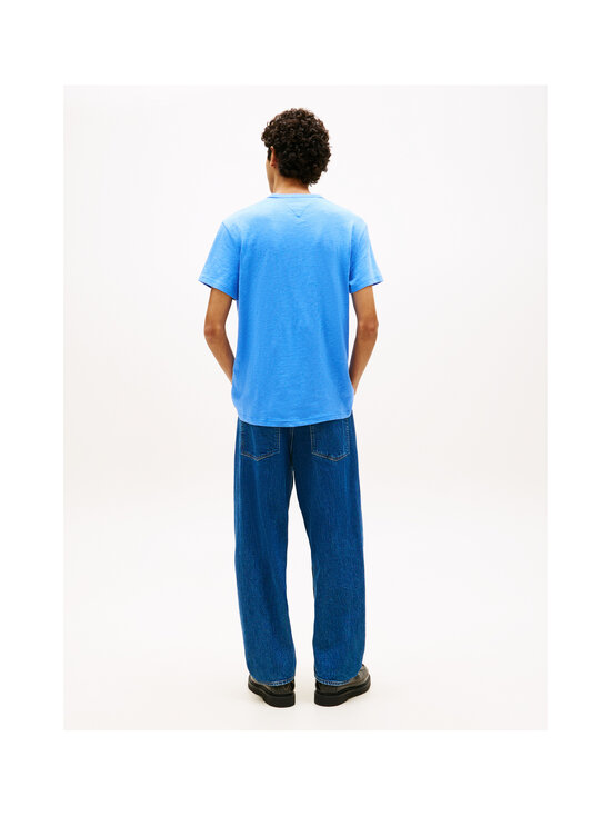 Tommy Jeans - T-särk Regular Sflag Slub - C38 BLUE TWILIGHT | Stockmann - photo 3