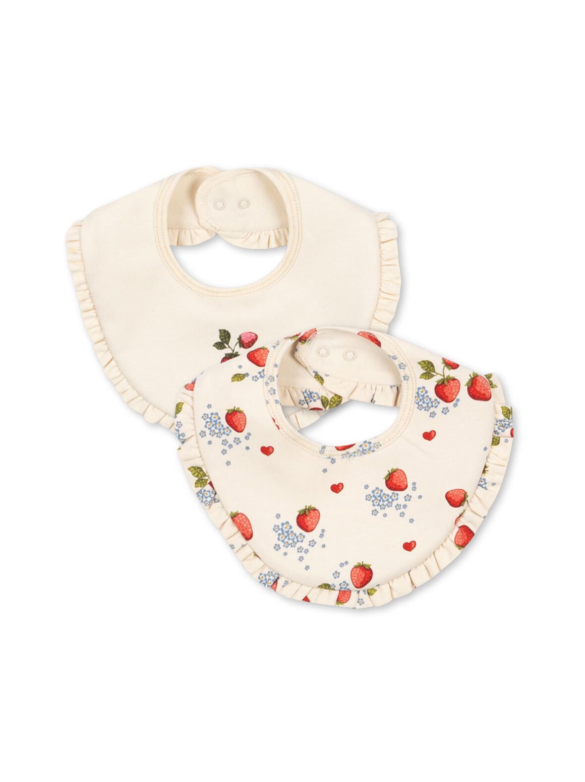 Basic Frill Bib -ruokalaput 2 kpl