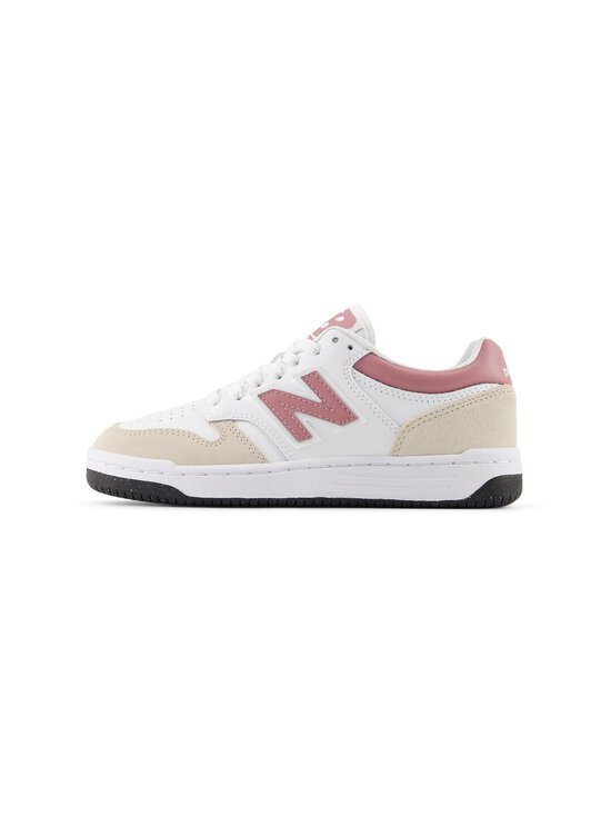 New Balance - 480 Kids Lace brīvā laika apavi - 93B WHITE / ROSEWOOD | Stockmann - photo 5