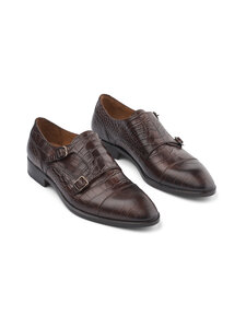 SAND Copenhagen - Kingad Monk Straps - 290 DARK BROWN | Stockmann