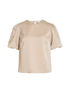 Vila - Satiinpluus ViEllette 2/4 Puff - CEMENT | Stockmann