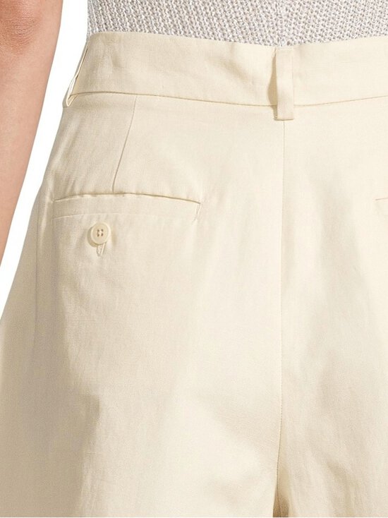 Max Mara Weekend - Ecuba-shortsit - 016 ELFENBEINFARBEN | Stockmann - photo 6