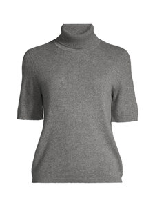 GANT - Poolokauluksellinen kashmirneule - 90 CHARCOAL MELANGE GANT - Poolokauluksellinen kashmirneule - 90 CHARCOAL MELANGE | Stockmann