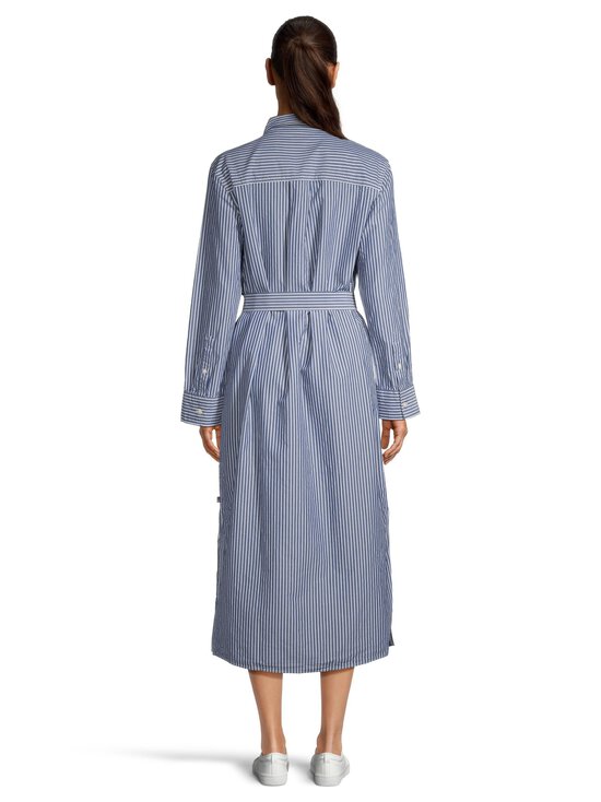 Lexington - Casual Long Poplin -paitamekko - 590 BLUE/WHITE STRIPE | Stockmann - photo 3