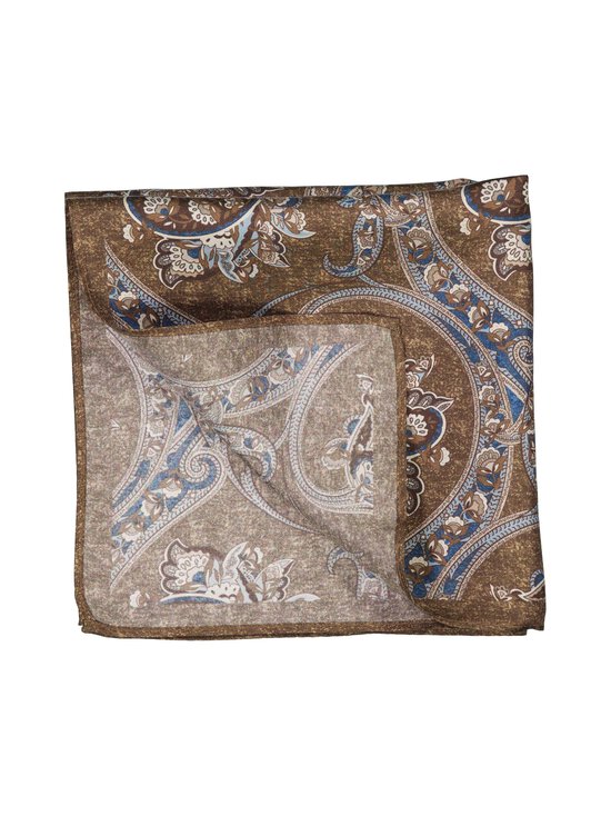 Amanda Christensen - Print & Pocket Square zīda kabatas lakats - 800 BROWN | Stockmann - photo 3