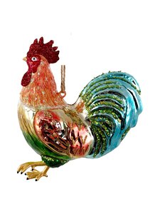 Shishi - Glass Rooster -joulukoriste - MULTICOLOR | Stockmann