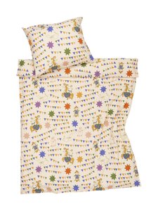 Moomin Arabia - orgaanilisest puuvillast voodipesu komplekt Sirkus 120 x 160 cm - MULTICOLOR | Stockmann