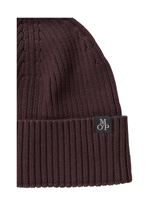 Marc O'Polo - Ribbed cepure - 5804 DEEP MULLBERRY | Stockmann - photo 2