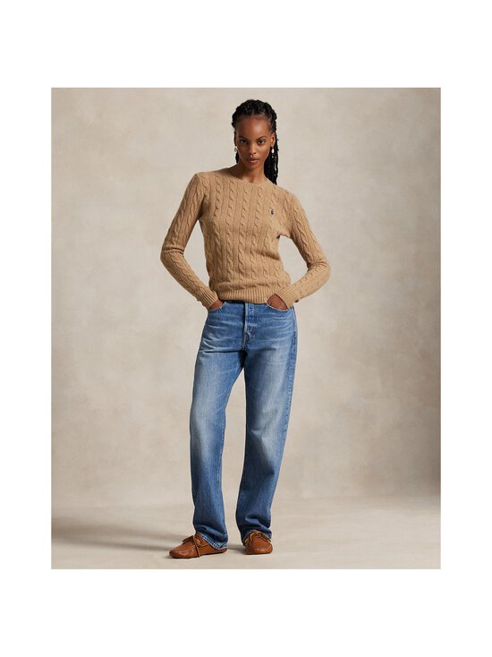 Polo Ralph Lauren - Palmikkoes kampsun Julianna - 002 COLLECTION CAMEL MELANGE | Stockmann - photo 4