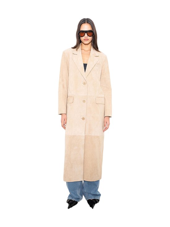 Stand Studio - Santara Coat -mokkanahkatakki - 10500 SAND | Stockmann - photo 1