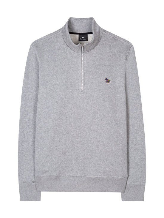 PS Paul Smith - Kzebra Regular fit Half Zip -collegepaita - GREY | Stockmann - photo 1