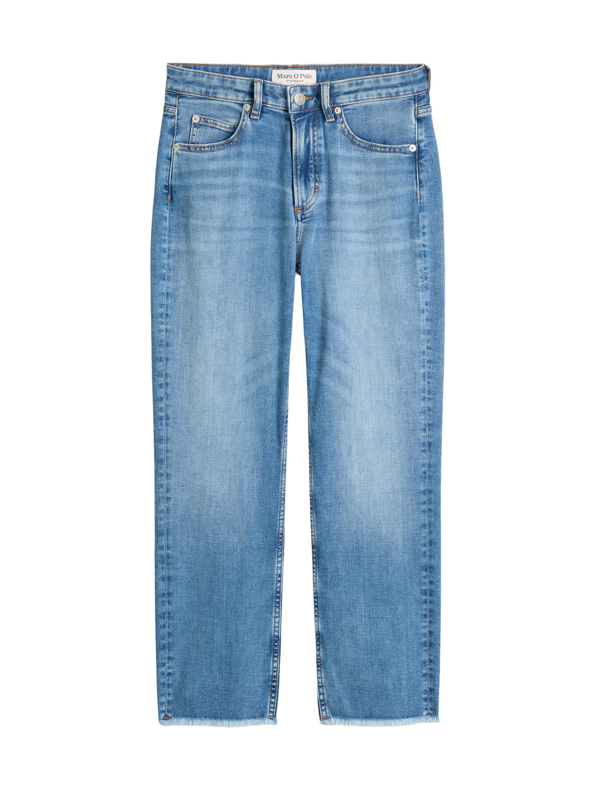 Suoralahkeiset cropped-farkut