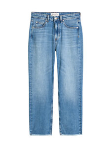 Marc O'Polo - Sirge säärega lühikesed teksapüksid - 030 SOFT TOUCH MID BLUE WASH | Stockmann