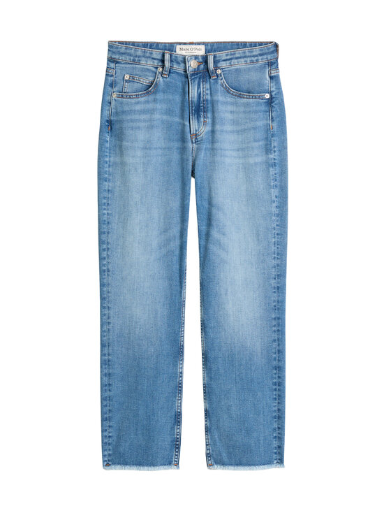 Marc O'Polo - Sirge säärega lühikesed teksapüksid - 030 SOFT TOUCH MID BLUE WASH | Stockmann - photo 1