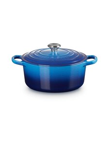 Le Creuset - Malmpott Signature, ümmargune 3,3 l - AZURE Le Creuset - Malmpott Signature, ümmargune 3,3 l - AZURE | Stockmann