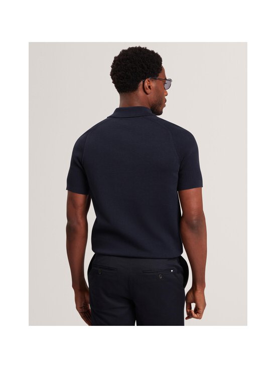 Ted Baker London - Otisoss Ribbed Raglan -pikeepaita - NAVY | Stockmann - photo 5