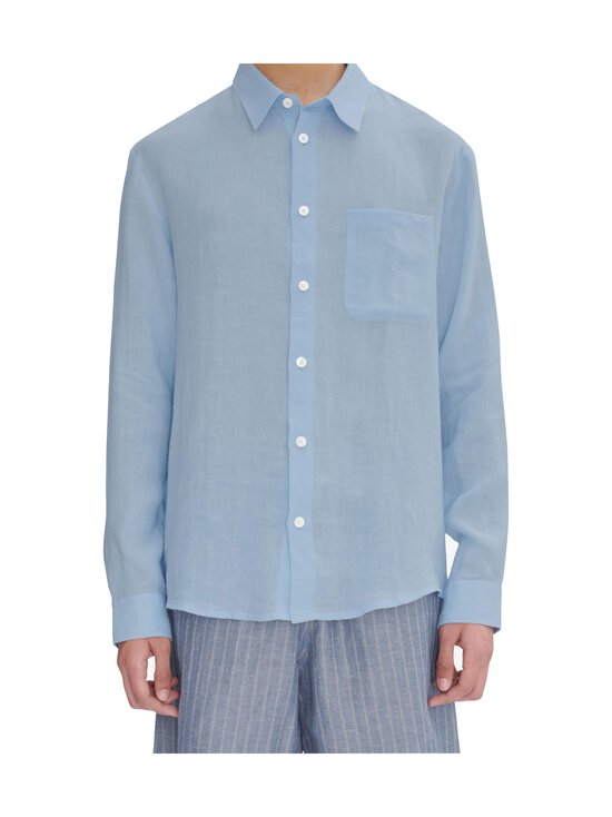 A.P.C - Cassel lina krekls ar apkakli - IAB - BLEU CLAIR - photo 1 A.P.C - Cassel lina krekls ar apkakli - IAB - BLEU CLAIR | Stockmann - photo 1