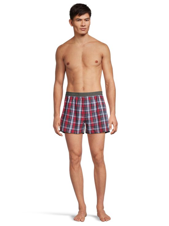 Cap Horn loungewear - Derek bokseršorti 2 iepak. - RED CHECK COMBO | Stockmann - photo 3