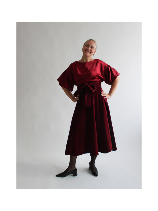 Lili Marleena - Midiseelik Velvet - RED | Stockmann - photo 5