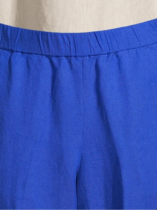 GANT - Pull On -pellavasekoitehousut - 417 ROYAL BLUE | Stockmann - photo 5