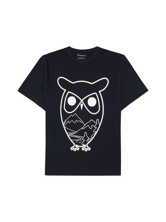 Front Owl Print T-krekls