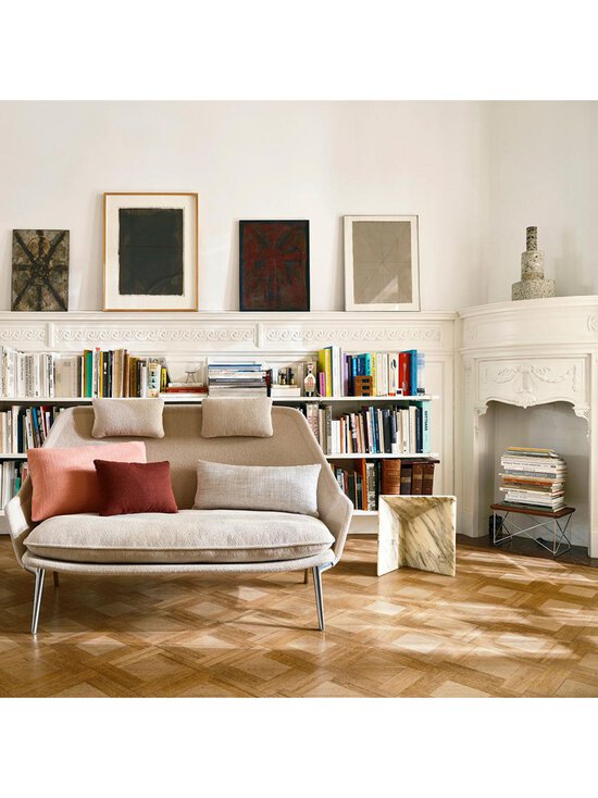 Vitra - Eames Occasional Table LTR -sivupöytä tumma pähkinä / ruostumaton teräs - BROWN | Stockmann - photo 4