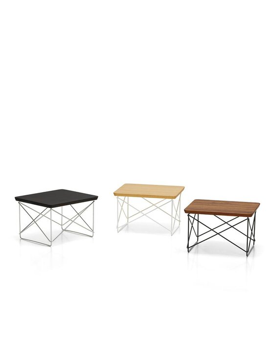 Vitra - Eames Occasional Table LTR -sivupöytä tumma pähkinä / ruostumaton teräs - BROWN | Stockmann - photo 9