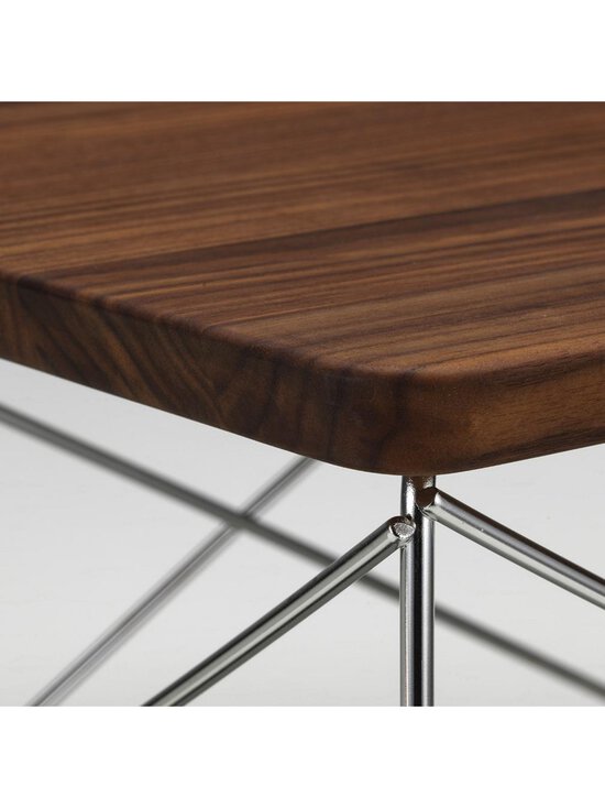 Vitra - Eames Occasional Table LTR -sivupöytä tumma pähkinä / ruostumaton teräs - BROWN | Stockmann - photo 2