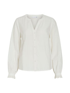 Vila - Vilima V-Neck -paita - SNOW WHITE | Stockmann