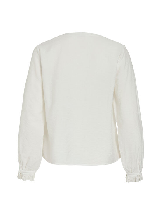 Vila - Vilima V-Neck -paita - SNOW WHITE | Stockmann - photo 2