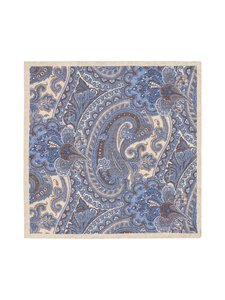 Stockholm Kravatt - Siidist taskurätik Paisley - 80 BLUE | Stockmann