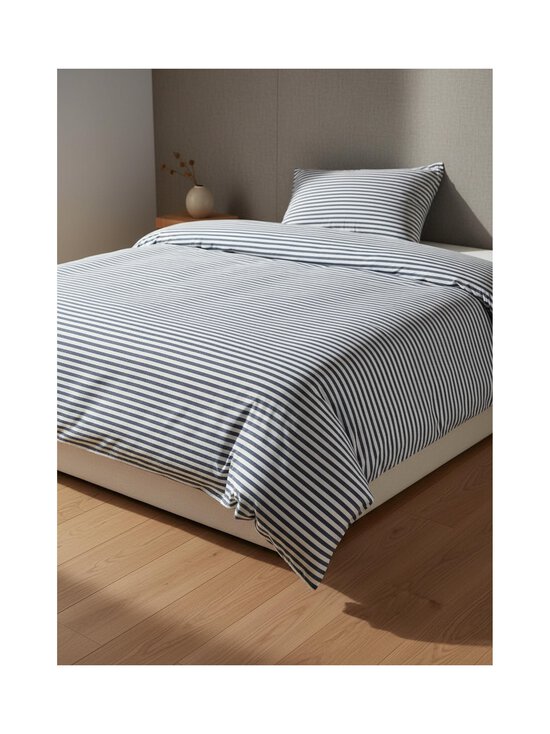 Marimekko - Tasaraita-pussilakana 150 x 210 cm - HARMAA/VALKOINEN | Stockmann - photo 2