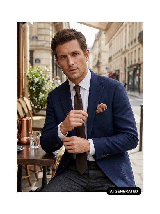 Oscar Jacobson - Taskurätt Wool Cashmere - 661 ORANGE LEAF | Stockmann - photo 3