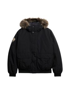 Superdry - Everest Faux Fur -bombertakki - 12A JET BLACK Superdry - Everest Faux Fur -bombertakki - 12A JET BLACK | Stockmann