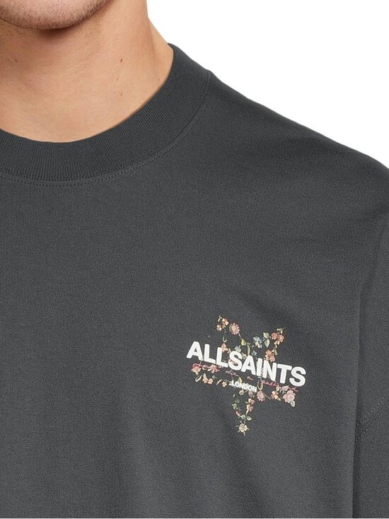 Allsaints - Pentacle t-paita - WASHED BLACK | Stockmann - photo 4