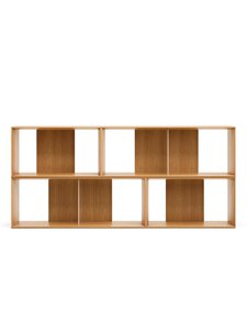 Kave Home - Litto-hylly 4-osainen tammi 168 x 76 cm - BEIGE | Stockmann