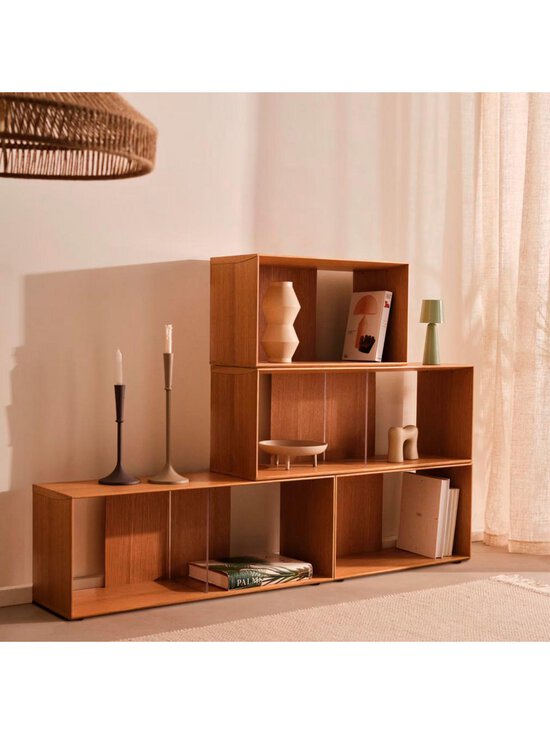 Kave Home - Litto-hylly 4-osainen tammi 168 x 76 cm - BEIGE | Stockmann - photo 3