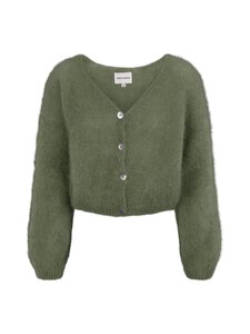 AMERICANDREAMS - Cornelia Cropped adīta jaka - SEAWEED GREEN AMERICANDREAMS - Cornelia Cropped adīta jaka - SEAWEED GREEN | Stockmann