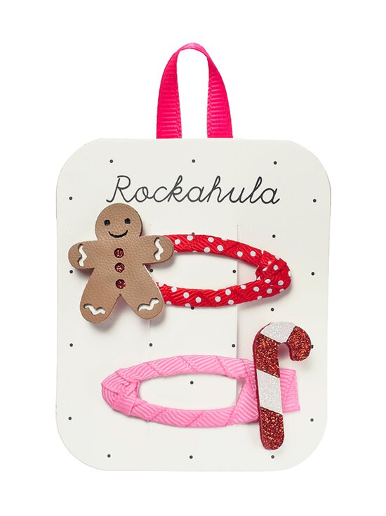 Rockahula - Jolly Gingerbread Man -hiusklipsit 2 kpl - MULTI | Stockmann - photo 1