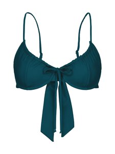 Lilja the Label - Teal Drawstring -bikiniyläosa - TEAL | Stockmann