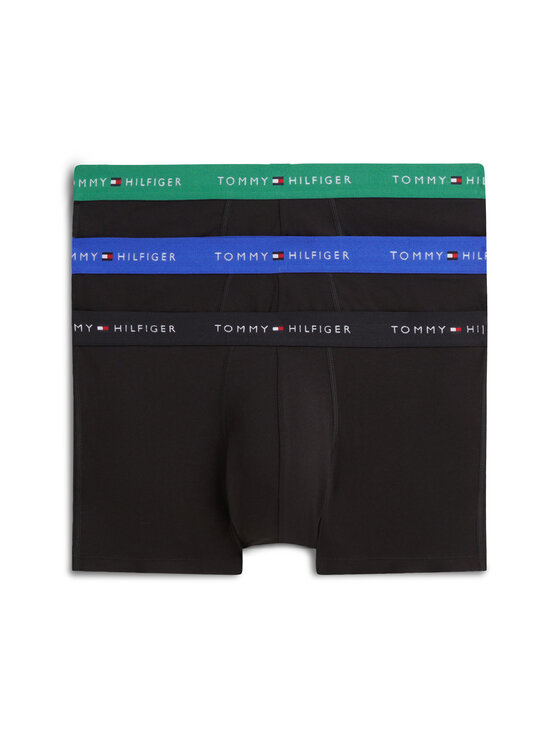 Tommy Hilfiger - Waistband-alushousut 3-pack - 0WF B//ALASKAN GREEN/BLACK/NOBLE BLUE | Stockmann - photo 1