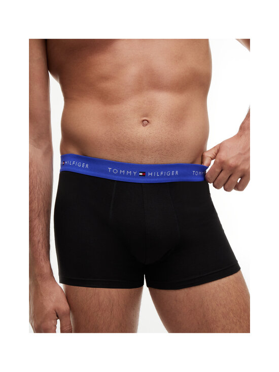 Tommy Hilfiger - Waistband-alushousut 3-pack - 0WF B//ALASKAN GREEN/BLACK/NOBLE BLUE | Stockmann - photo 4