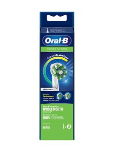 Oral-B - CrossAction CleanMaximiser -vaihtoharjat 3-pack - WHITE | Stockmann