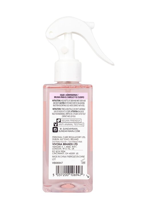 Sunday Rain - Acai Body Mist ķermeņa aerosols - NOCOL | Stockmann - photo 2